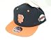 MLB Men's San Francisco Giants Blockhead Snapback Cap (Black/Orange, ...