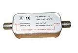 Inline Satellite Amplifier/Amp/Weak Signal Booster NEW