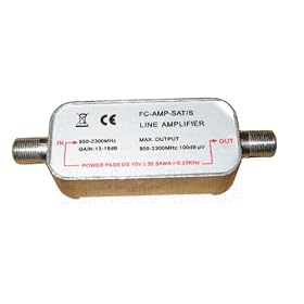 Inline Satellite Signal Booster