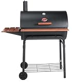 Char-Griller 1224 Smokin Pro 830 Square Inch Charcoal Grill with Side Fire Box