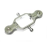 Precision CNC Main Blade Grips, Silverblade MSR MHEMSR002BG
