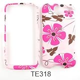 HTC Desire Pink Flowers with Brown Ducks Hard Case,Cover,Faceplate,Snap On, ....