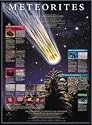 Art Poster Metal Framed Print - Meteorites - Artist: unknown- Poster Size: 29 X 22