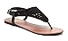Charles Albert Women's Bali Crochet Lace Flat Sandal