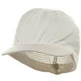 Cool Running Beanie Visor-White W27S19B
