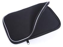 iTech Premium Durable Water-Resistant Neoprene Black Mini Notebook Netbook Webbook Laptop Sleeve Dual Zip Carry Case with Ultimate Protection for the ASUS EEE PC 1018P, S101H, EEE PC S101, ASUS 1008HA, EEE PC 1008HA, EEE PC 1005HA, EEE PC 1005P, EEE PC 1002H, EEE PC 1002HA, EEE PC 1002HE, Asus 1001P, EEE PC 1000HA, EEE 1000HE, EEE PC 1000HD, EEE PC 1000H, EEE PC 1000, 10 / 10.2 inch netbook / laptop case (Fits all Asus eee / eee seashell netbook's)