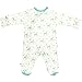 Babysoy Baby Organic Cotton Pattern Footie Pajamas (Giraffe 0-3 Months)