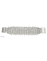 Sterling silver bracelet, Bali Armor
