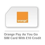 Orange Pay As You Go SIM Card With �10 Credit Included