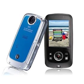 5MP WP HD Dig Camcorder-Blue