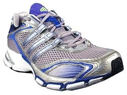 Adidas Mens Supernova Glide Run White/Black/Pool Running
