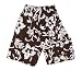 Snapper Rock Swim Board Shorts Brown, Green, and Aqua