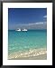 Beach at Grace Bay, Providenciales Island, Turks and Caicos, Caribbean Framed Art Poster Print by Walter Bibikow, 25x31