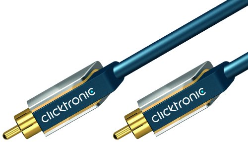 Clicktronic Advanced Videokabel (Cinch-Stecker/Cinch-Stecker) 75 Ohm, 15 m Preisvergleich