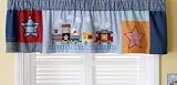 KidsLine T is for Train - 6 Piece Crib Set