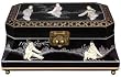 Best Most Beautiful Mother'sDay Gift Ideas for Her 2011 - 12" Adorlee Oriental Jewelry Box Case Chest - 3 Colors