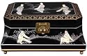 Best Most Beautiful Fine Xmas Gift Ideas for Her 2009 - 12" Adorlee Oriental Jewelry Box Case Chest - 3 Colors