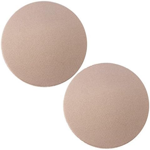 Melldci Women's Reusable Light Breast Petals Beige Circle