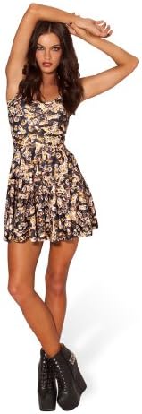 Buyme Fashion Trendy Celeb Inspired Digital Print Adventure Time Bodycon Dress (L007)