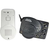 The Reporter Wireless Front Doorbell Intercom System With Portable Intercom Unit