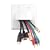 Vanco Dual Gang Bulk Wire Wall Plate - 2 Gang White