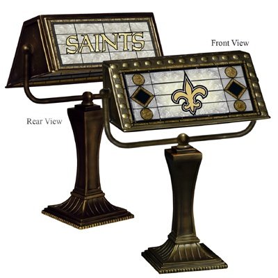 Cover image : Memory NFL-NOS-286 Art-Glass Banker's Lamp-Saints