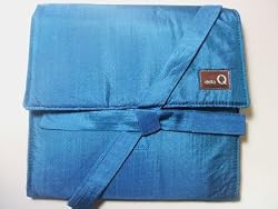 Della Q The Que Theo Blue Circular Knitting Needle Case