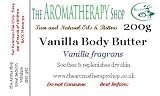 Vanilla Body Butter 200g tub /Gorgeous Vanilla aroma!