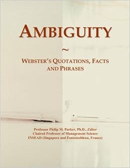 Ambiguity Quotes And Sayings. QuotesGram