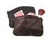 Carry All - Zippered Accessories Bag in Smooth Leather