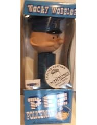 From Amazon.com. Click for details:
 Toy: Pez Policeman Bobble Head Figure - FUNKO Toy: Pez Policeman Bobble Head Figure - FUNKO