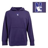 Northwestern Wildcats Hooded Sweatshirt - NCAA Antigua Mens Signature Hoodie Dark Purple