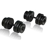 2 x Workout Gym Dumbbell weights set / dumbell kit / dumbell pair / muscle training / bodybuilding 30kg