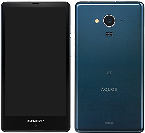 ★ＳＩＭフリー★SHARP AQUOS SH-RM02 白ロム (Navy)