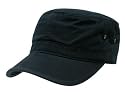 Military Cadet Hat - Black