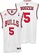 Carlos Boozer Youth Jersey: adidas White Replica #5 Chicago Bulls Jersey