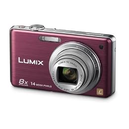Panasonic Lumix DMC-FH20 14 1 MP Digital Camera with 8x Optical Image Stabilized Zoom and 2 7-Inch LCD Violet 