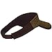 Mega Cap Straw Trucker Visor - Brown