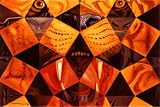 Fünfzig... Königstiger Kunst Poster Print von Salvador Dali, 92x61