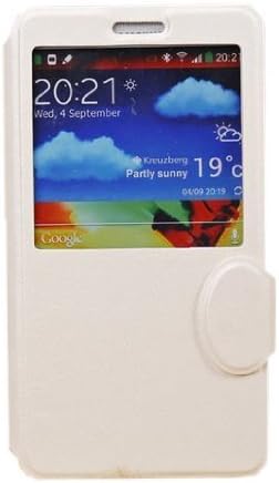 W-RainBow Smart View Window Flip Cover Folio Case for Samsung Galaxy Note3 III N9000