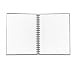 TOPS Products - TOPS - Royale Business Hardcover Notebook, College Rule, 8 x 10-1/2, White, 96 Sheets - Sold As 1 Each - Durable and stylish hard covers, gray spines and metallic accents. - Quality double-wirebound books designed for durability and ease of use. - Folds flat or back for easy writing. - Contents Index Page and Useful Numbers for easy referencing. - Labeling Box on each page to organize projects-by date, page number or project name.