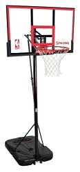 Spalding 72354 Portable Basketball System with 48-Inch PolyCarbonate Backboard