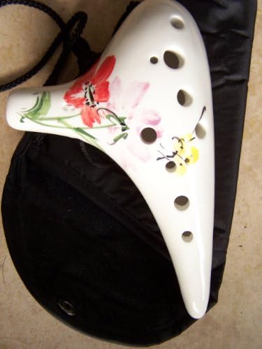 Utopia Ceramic Ocarina Water Color Pattern Alto C Performance Grade