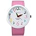 2013newestseller Pink Fashion Women Ladies Girls Quartz Bracelet Leather Wrist Watch
