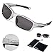 Duduma Uv400 Protection Polarized Rectangle Sports Sunglasses for Cycling Running Baseball Fishing Tr603 Unbreakable Frame