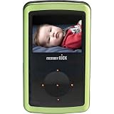 Memory Kick 60 GB MediaCenter HDD Portable Multimedia Photo Viewer  Manager with USB 2.0 Interface - Lime