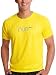 Nike - Herren Laufshirt - Dri-Fit SS Poly Graphic Top, Gelb, Gr. m