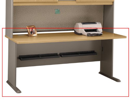 Bush Business Furniture WC64372 Light Oak - Sage Series A 72 Inch Desk [Kitchen