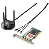 Produkt-Bild: Hama WLAN PCI Karte 300 Mbps mit flexible Antenne