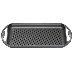 Le Creuset Cast Iron Rectangular Grill, Granite